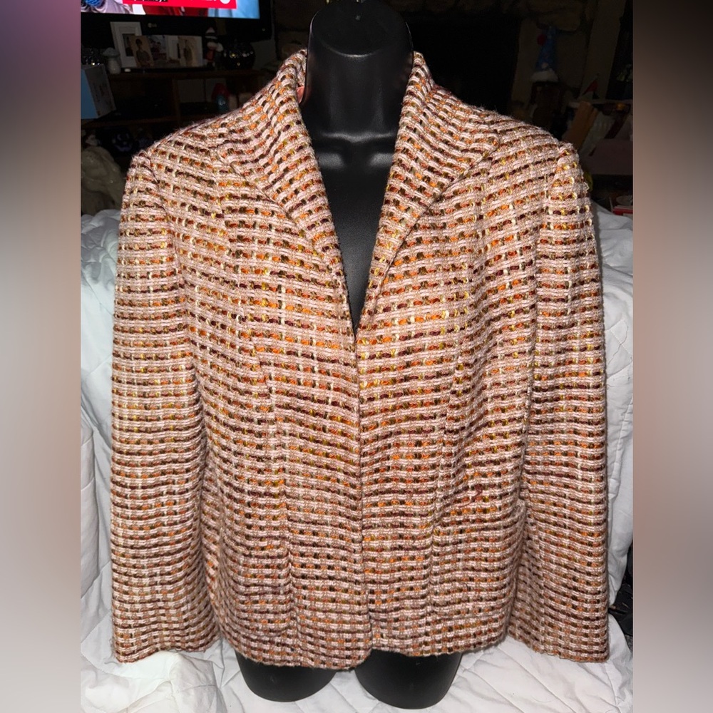 TanJay Tweed Blazer Jacket